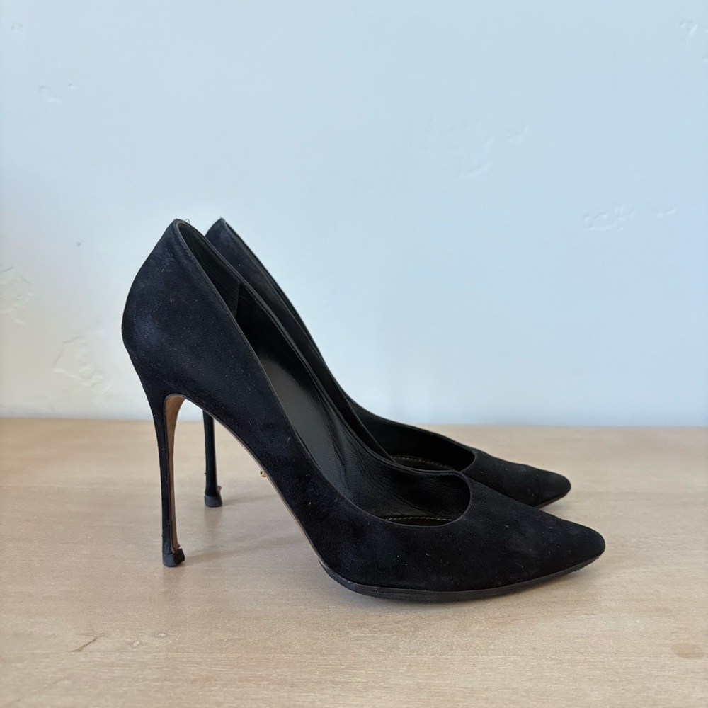 Sergio Rossi Black Heels